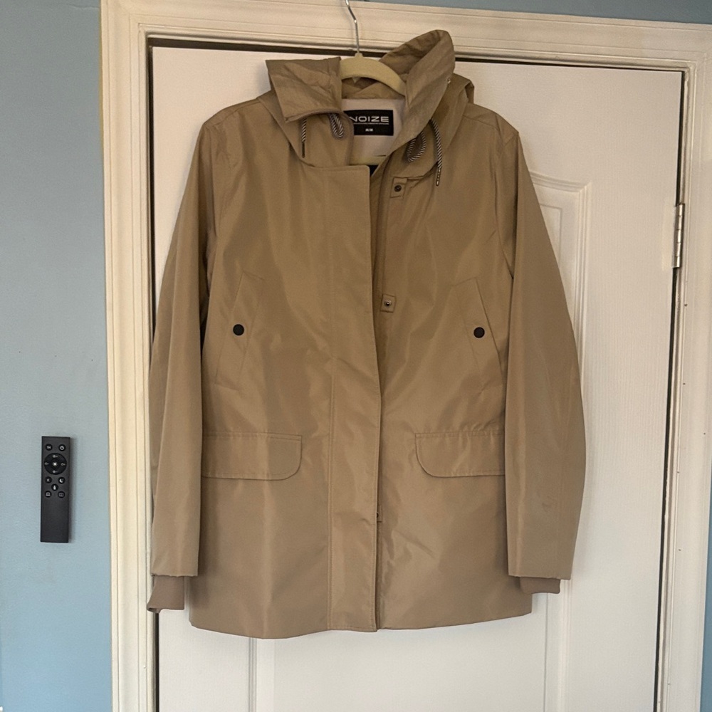 Noize Tan Rain Jacket for Women